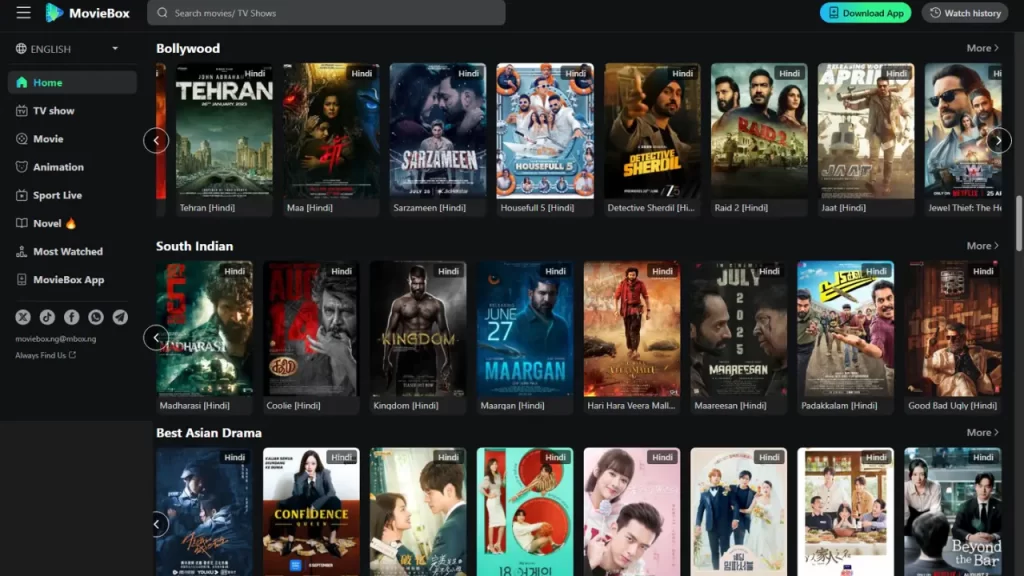 Download Free MovieBox APK