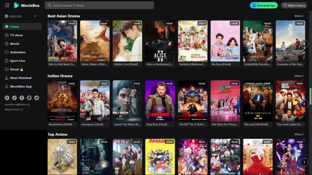 Download Free MovieBox App