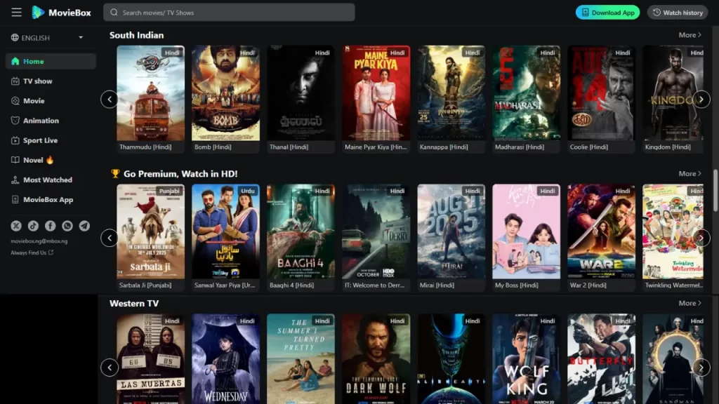 Download Free MovieBox for Mac