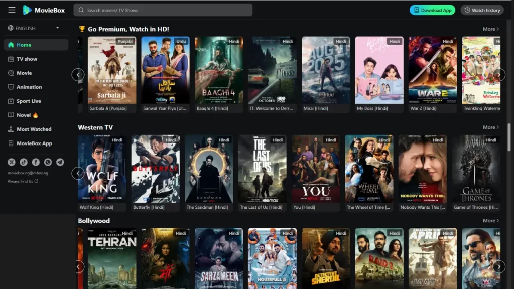 Download MovieBox APK Free