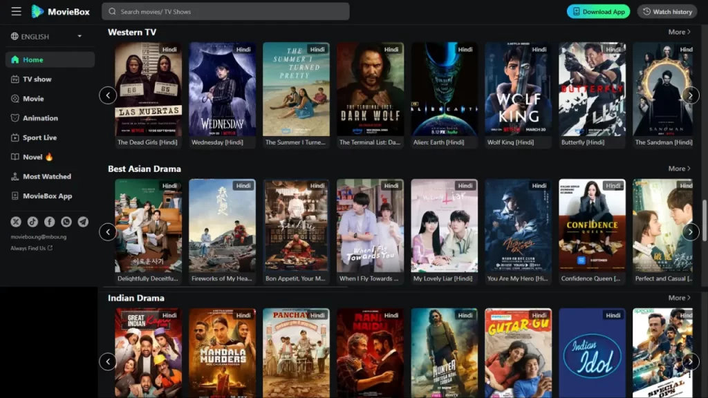 Free Download MovieBox for Mac