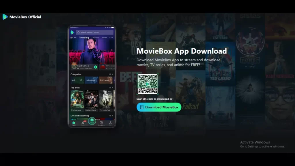 MovieBox Web Watch Movies