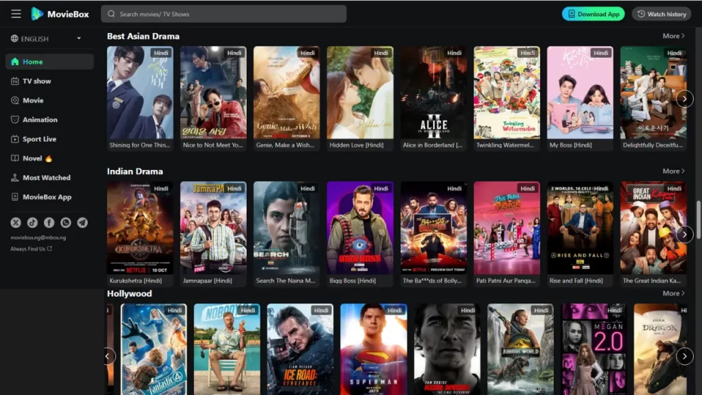 MovieBox for PC