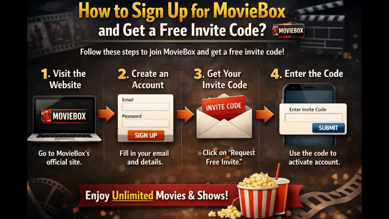Join MovieBox and Get a Free Invite Code